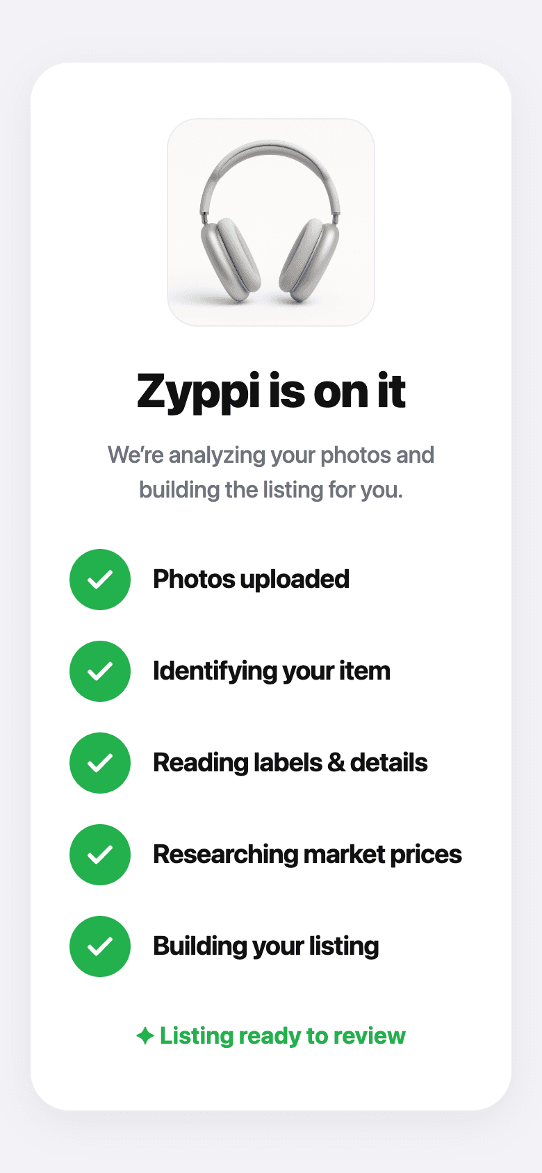 Zyppi AI mobile app
